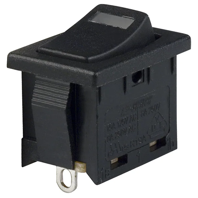 R1966ABLKBLKESRED E-Switch electronic component